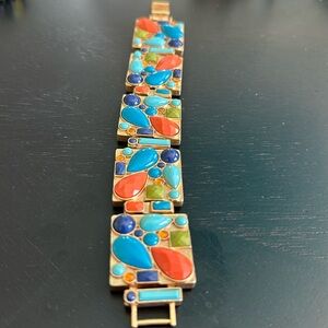 J. Crew Fresh, Fun Multicolored Mosaic Pattern Bracelet